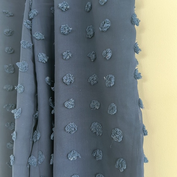 Tularosa Wide Leg Navy Polka Pants - Picture 3 of 3